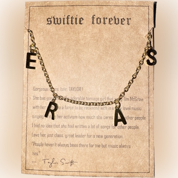 “ERAS” Gold Necklace - Picture 1 of 7
